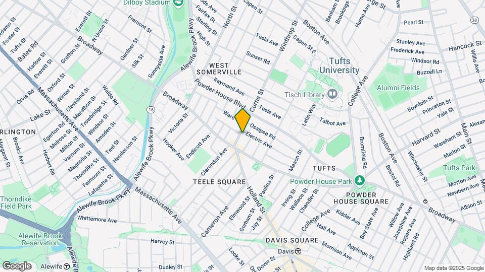 23 Curtis St, Unit 1 Map and Location Details