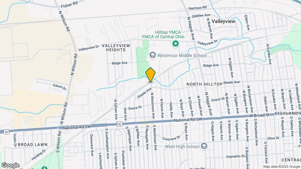 185 N Westmoor Ave Map and Location Details