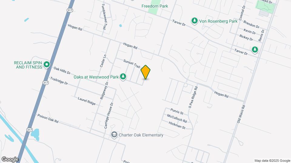 1715 Wood Creek Dr Map and Location Details