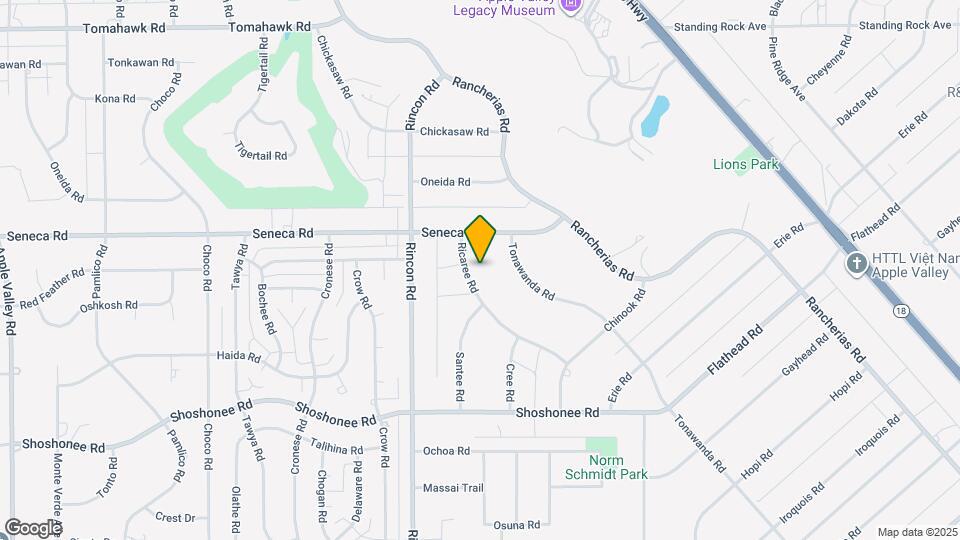 14425 Ricaree Rd Map and Location Details