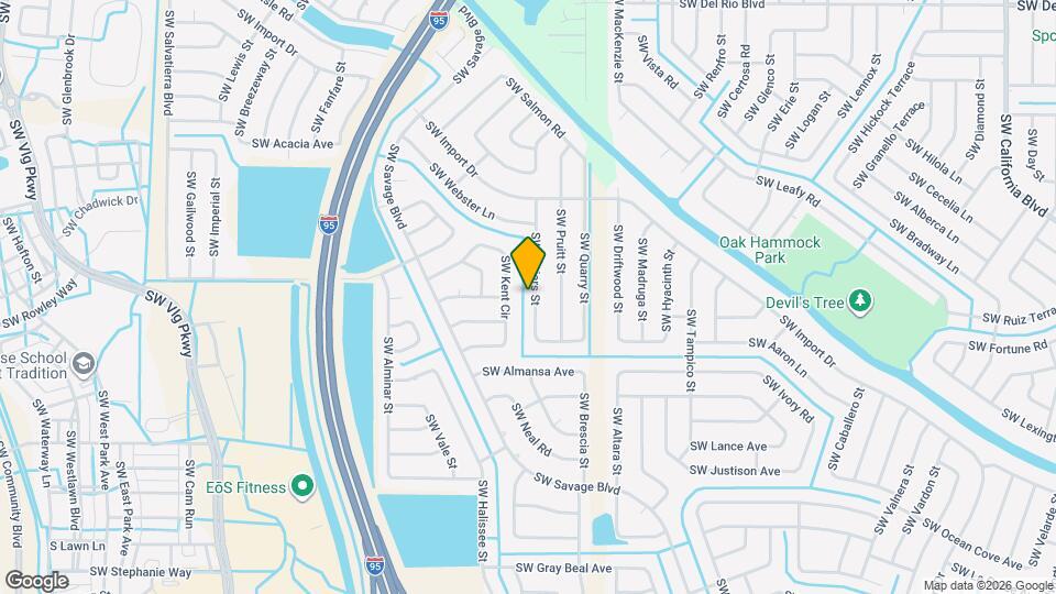 2158 SW Algiers St, Unit A511207 Map and Location Details