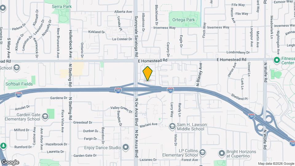 20409 Vía San Marino Map and Location Details