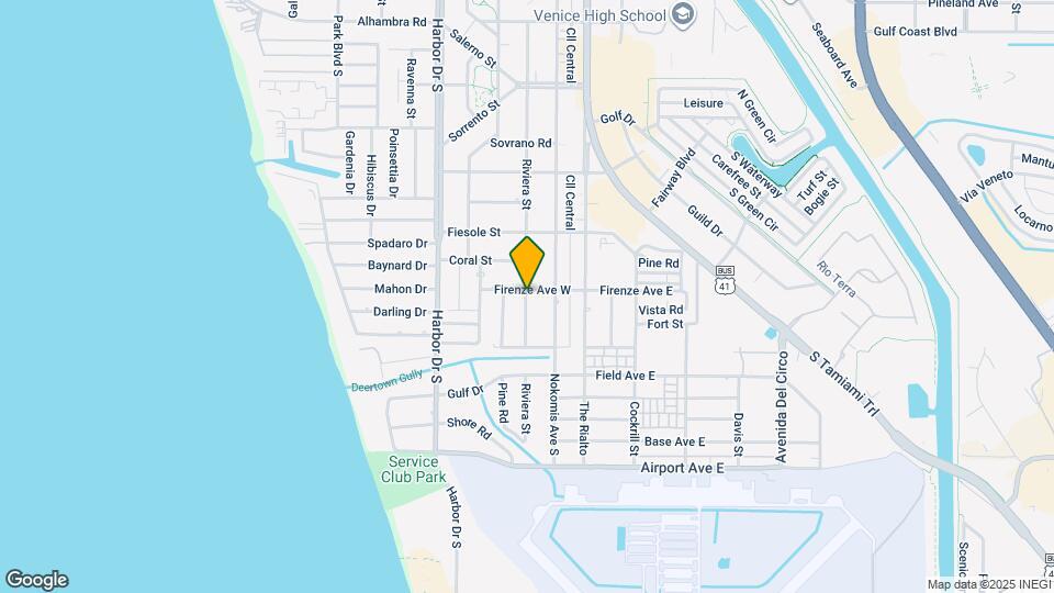 907 Riviera St Map and Location Details