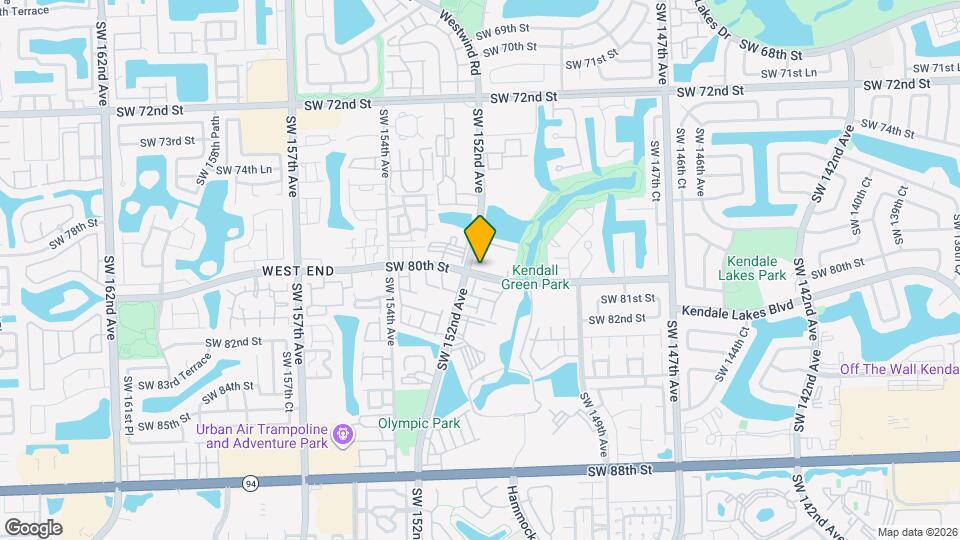 7999 SW 152nd Ave Map and Location Details