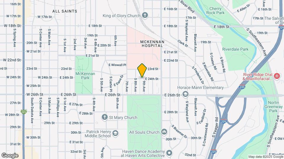 1701 S 9th Ave Mapa y Detalles de la Ubicación