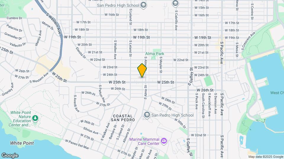 1022 W 25th St, Unit #1 Map and Location Details