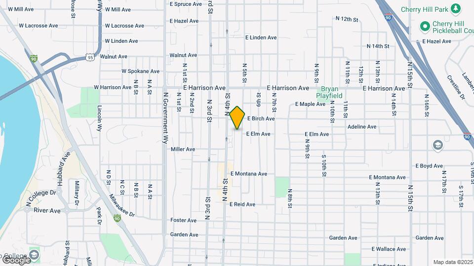 1001 N 5th St Map and Location Details
