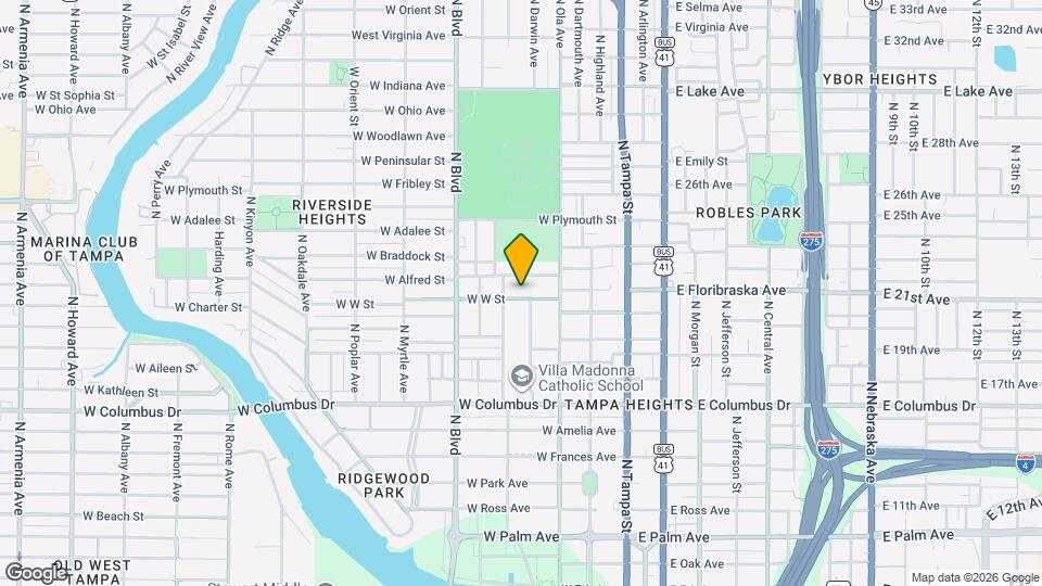 319 W West St Map and Location Details