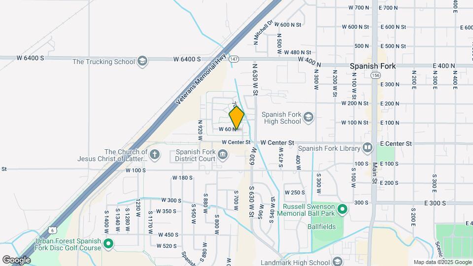 739 W 60 N Map and Location Details