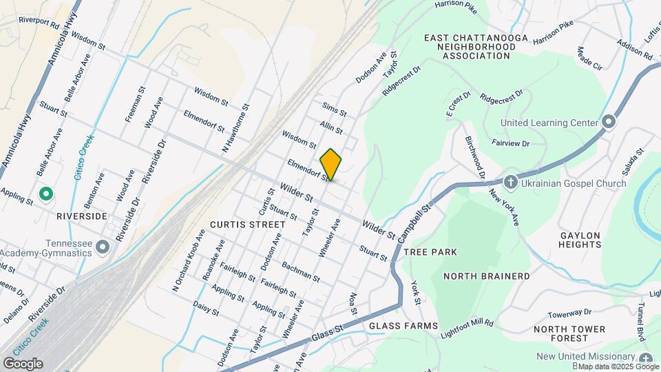 2300 Elmendorf St Map and Location Details