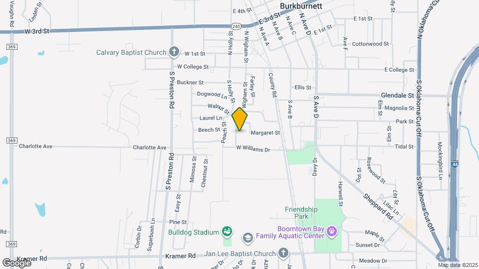 409 S Holly St Map and Location Details