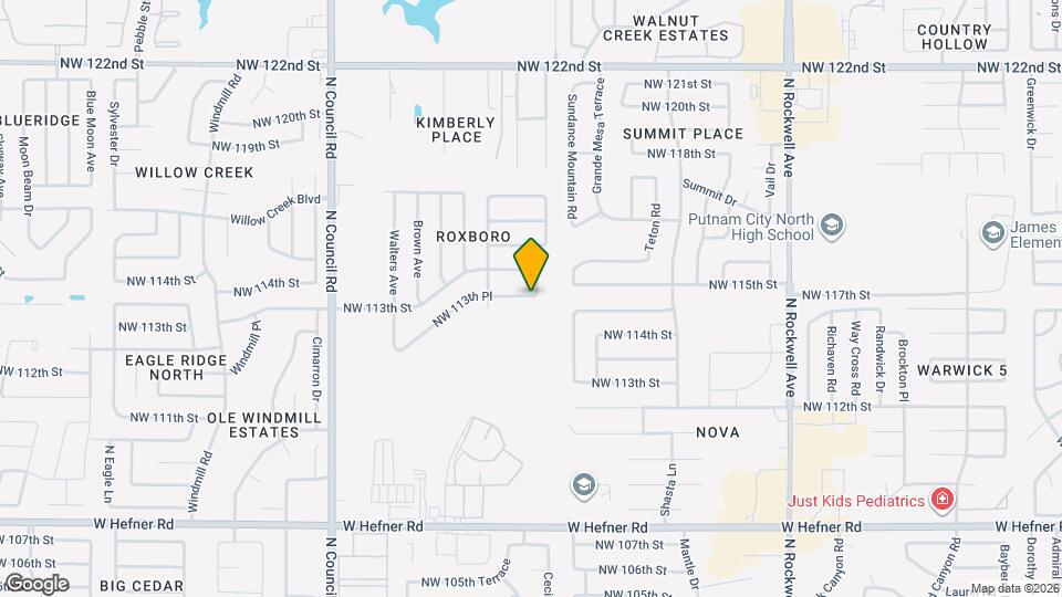 7500 NW 113th Pl Map and Location Details