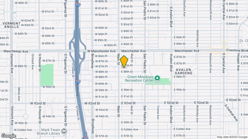 123 1/2 E 88th St Map and Location Details