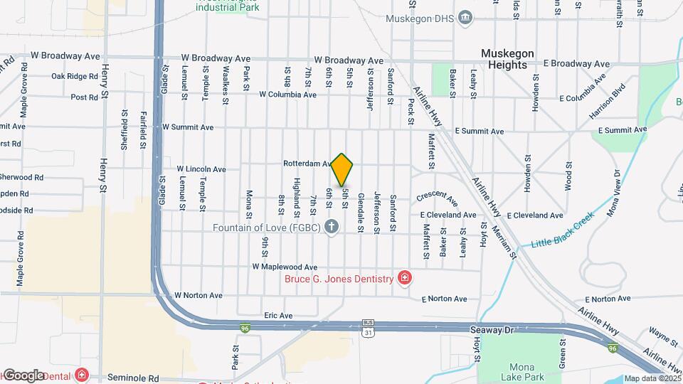 3133 5th St Map and Location Details
