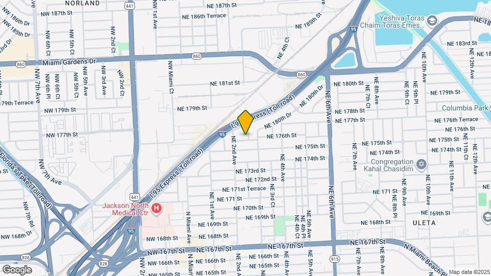 17600 NE 2nd Ct Map and Location Details