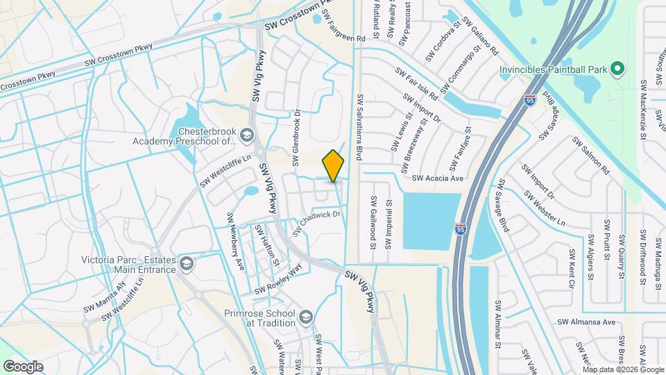 10612 SW Gingermill Dr Map and Location Details