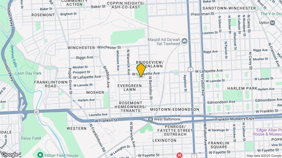 2332 Calverton Heights Ave Map and Location Details