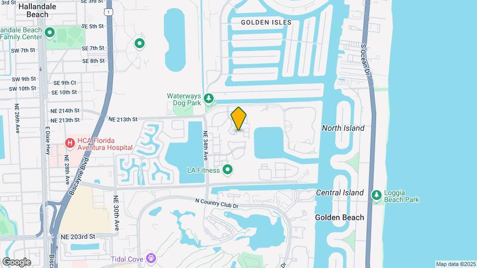 La Mirage Of Harbor Village Condo Map and Location Details