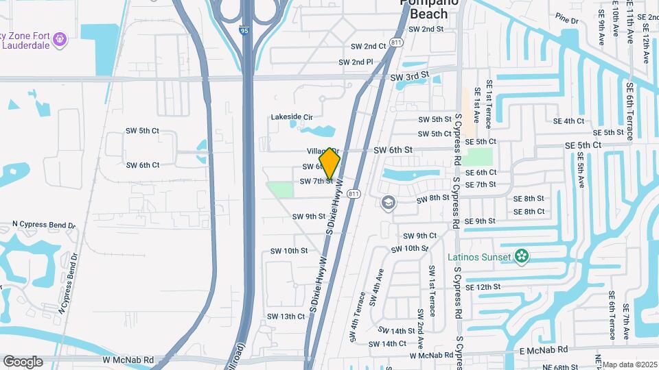 620 SW 7th St Map and Location Details