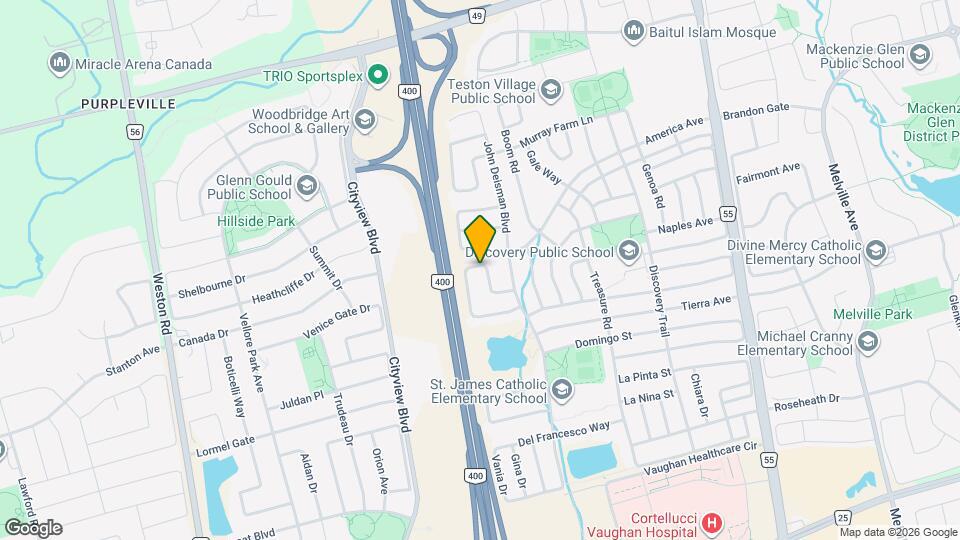 49 Convoy Crescent Map and Location Details