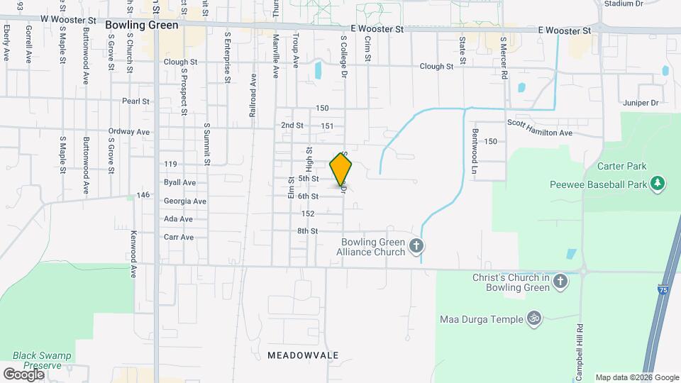 534 S College Dr, Unit Apt B Mapa y Detalles de la Ubicación