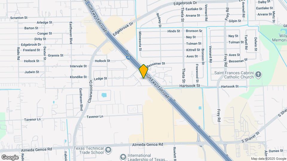 10912 Gulf Fwy Map and Location Details