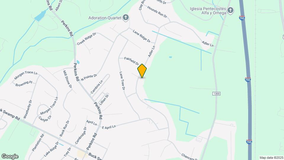 140 Adler Ln Map and Location Details