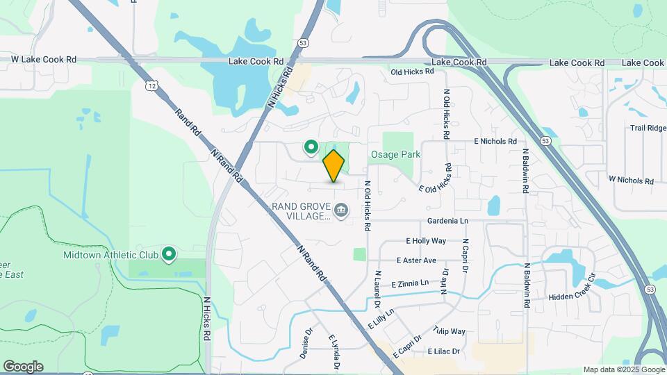 717 E Whispering Oaks Dr Map and Location Details