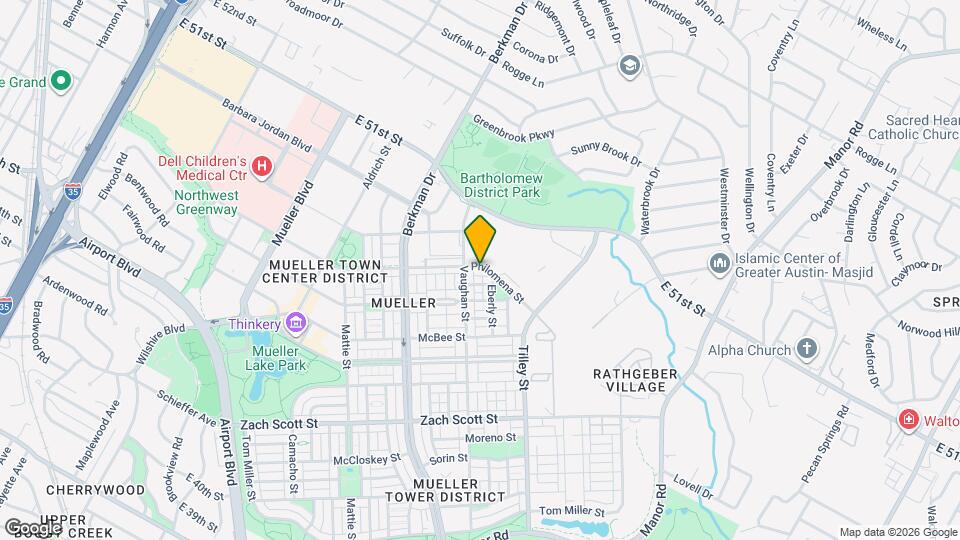 2517 Philomena St Map and Location Details