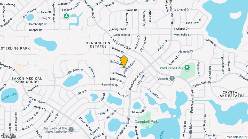 1564 Deerfield Ave Map and Location Details