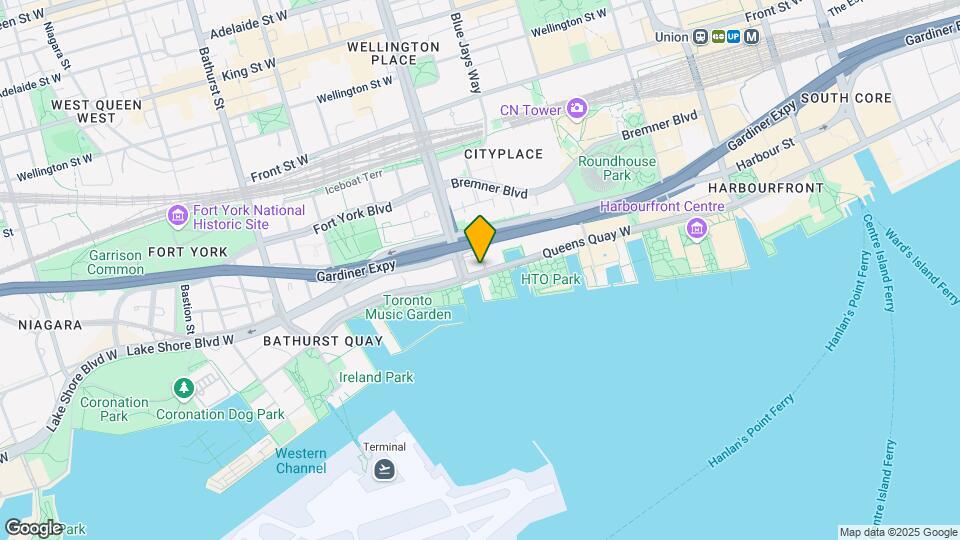 410 Queens Quay W Map and Location Details