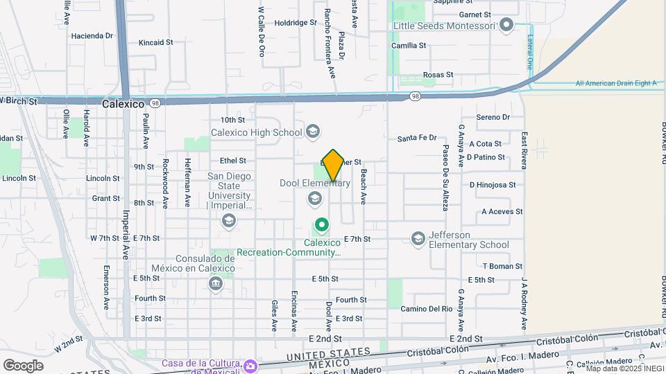 818 Dool Ave Map and Location Details