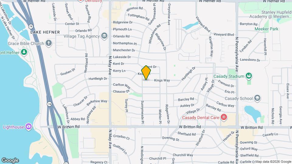 2632 Kings Way Mapa y Detalles de la Ubicación