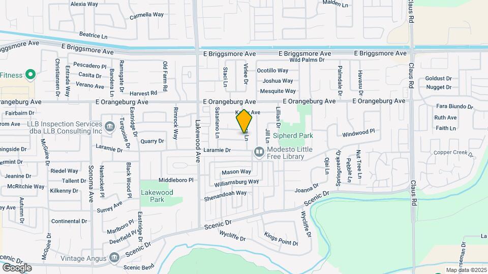 1217 Kara Ln Map and Location Details