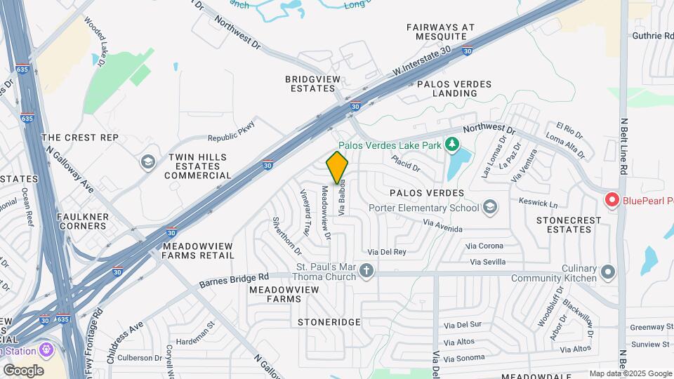 1137 Via Balboa Map and Location Details