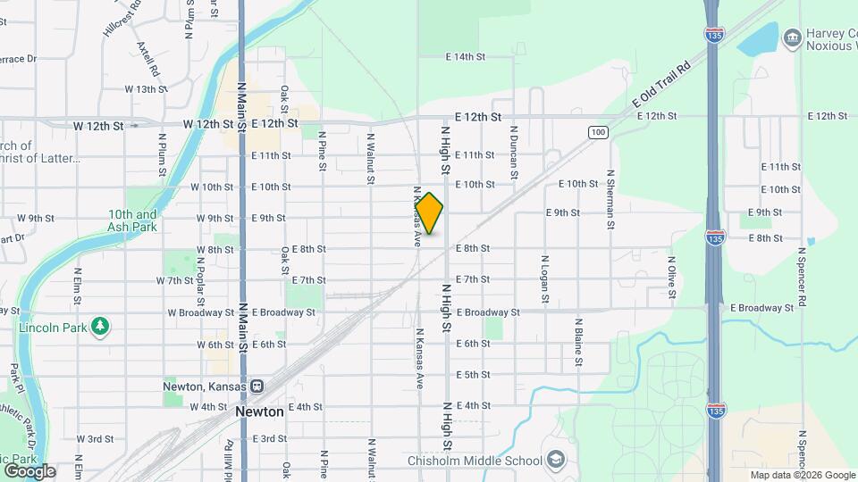 508 E 8th St Map and Location Details