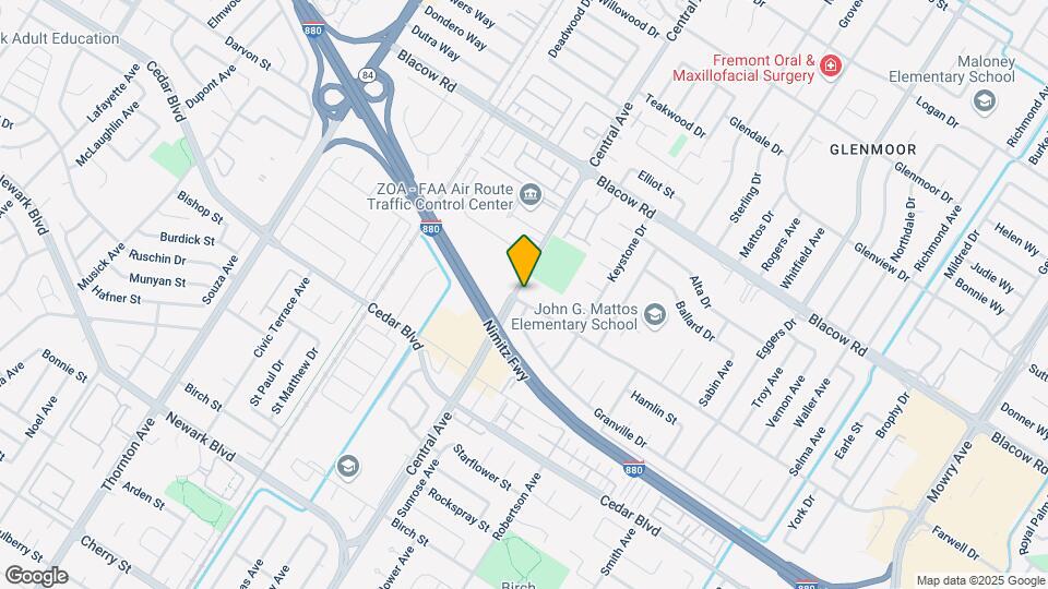 5284 Central Ave Mapa y Detalles de la Ubicación