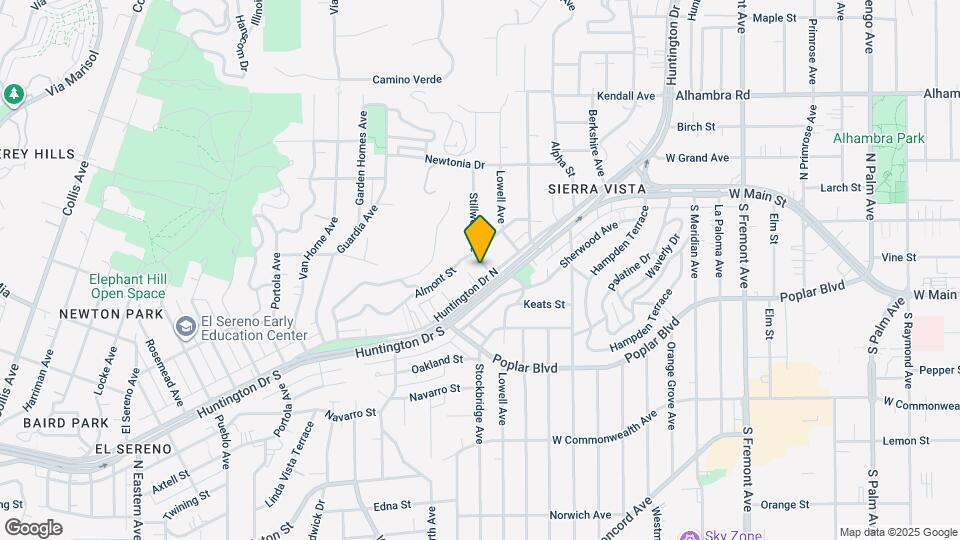5391 Huntington Dr N Map and Location Details