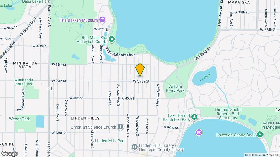 3840 Upton Ave S Map and Location Details