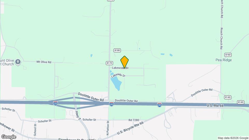 16870 Lakewood Dr Map and Location Details