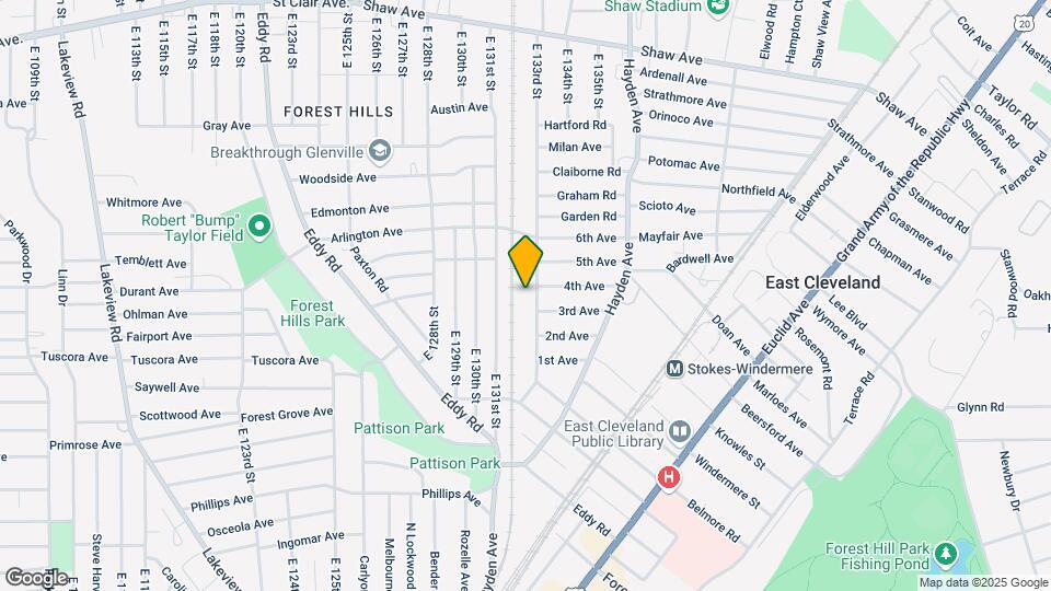 1684 E 133rd St Map and Location Details