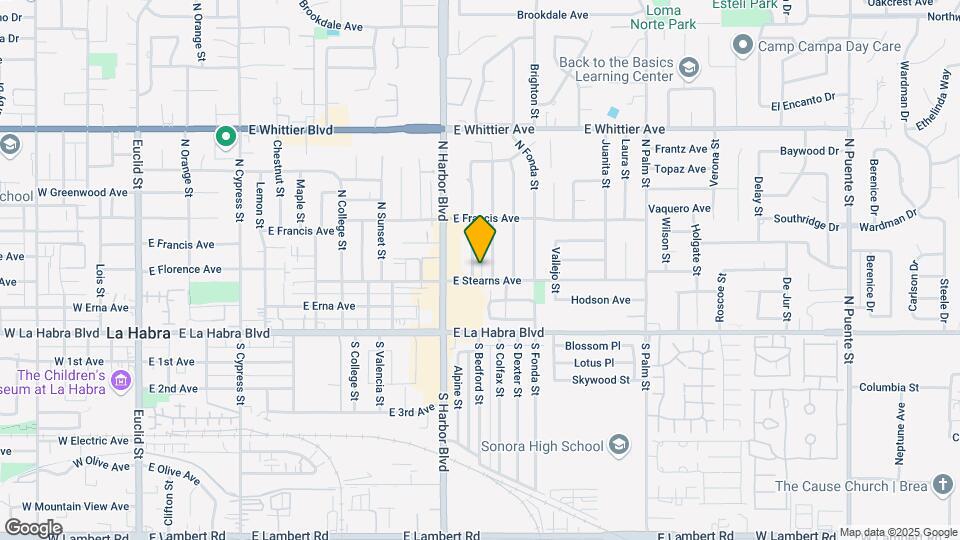 Palm Villas Apartment Homes Map and Location Details