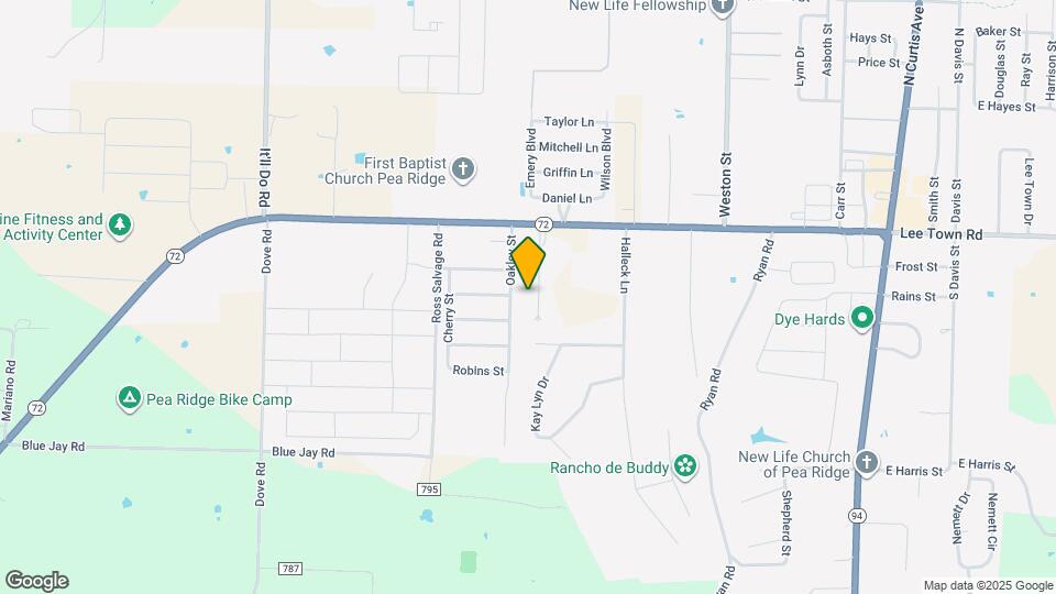 213 Alder St Map and Location Details