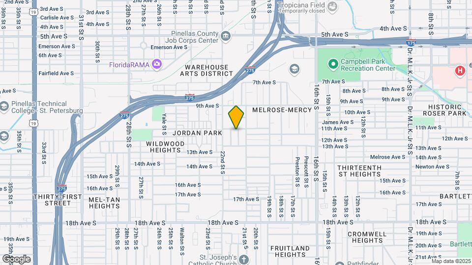 1101 Upton Ct S Map and Location Details