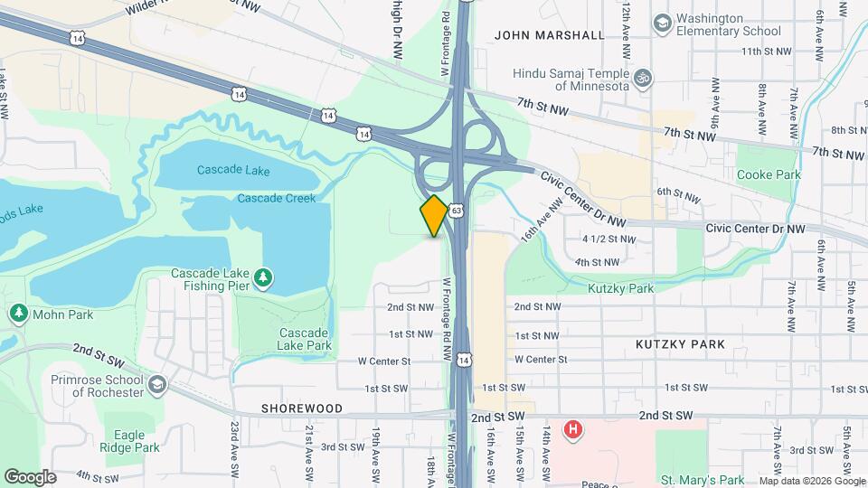 331 W Frontage Rd NW Map and Location Details