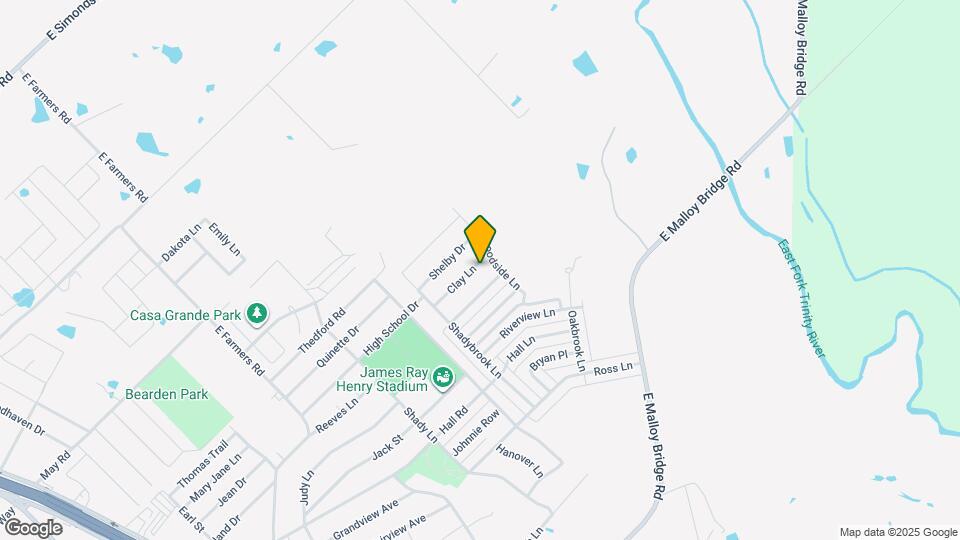 1232 Clay Ln Mapa y Detalles de la Ubicación