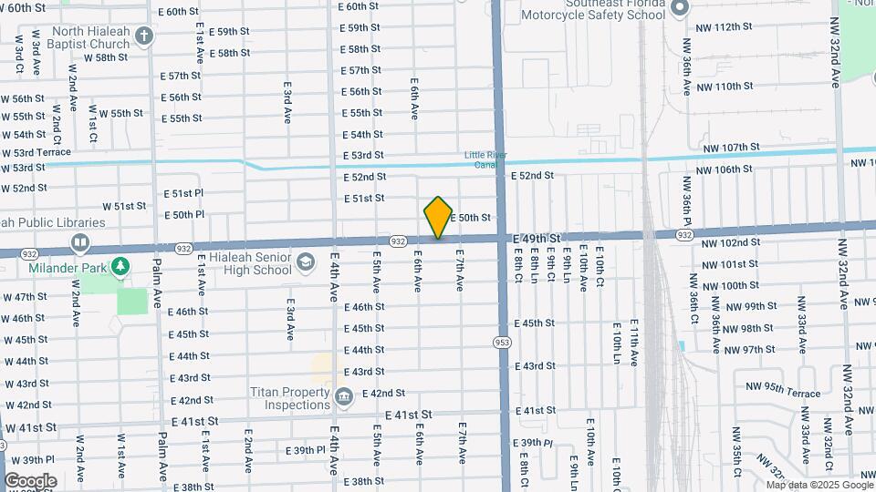 650 E 49th St Mapa y Detalles de la Ubicación