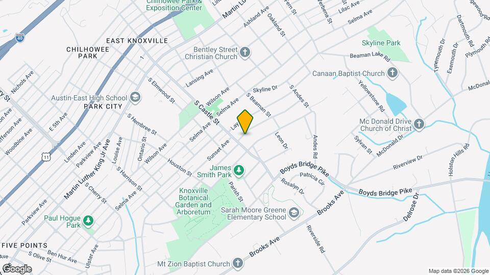 3116 Sunset Ave Map and Location Details