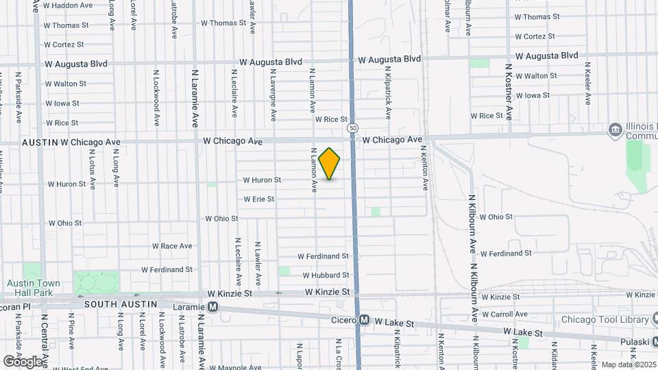 4839 W Huron St Map and Location Details