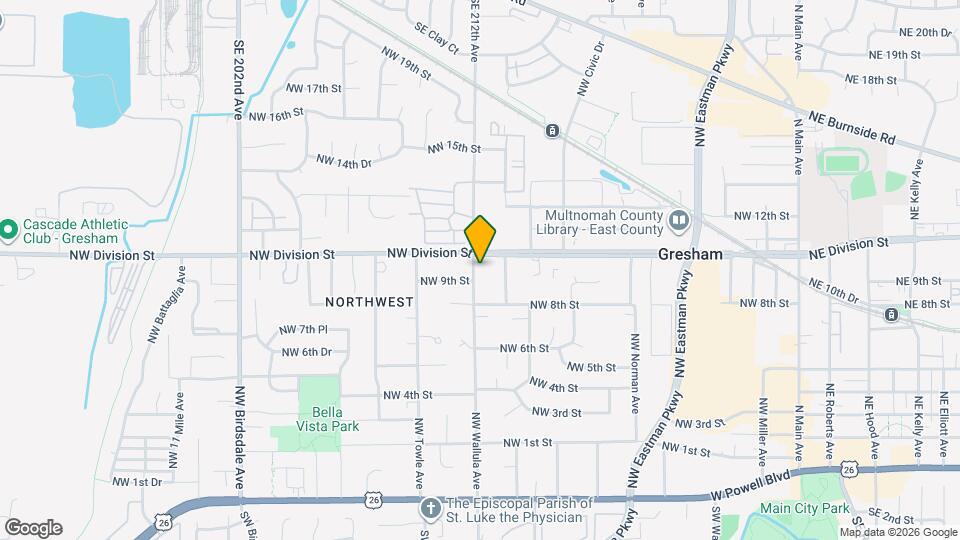 980 NW Wallula Ave Map and Location Details